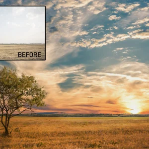 Edit and retouch your landscape photos in photoshop